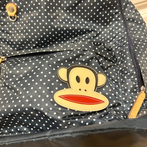 Paul Frank Navy Polka dot Backpack - Picture 4 of 12